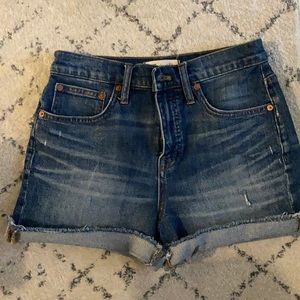 Madewell Jean perfect Jean short